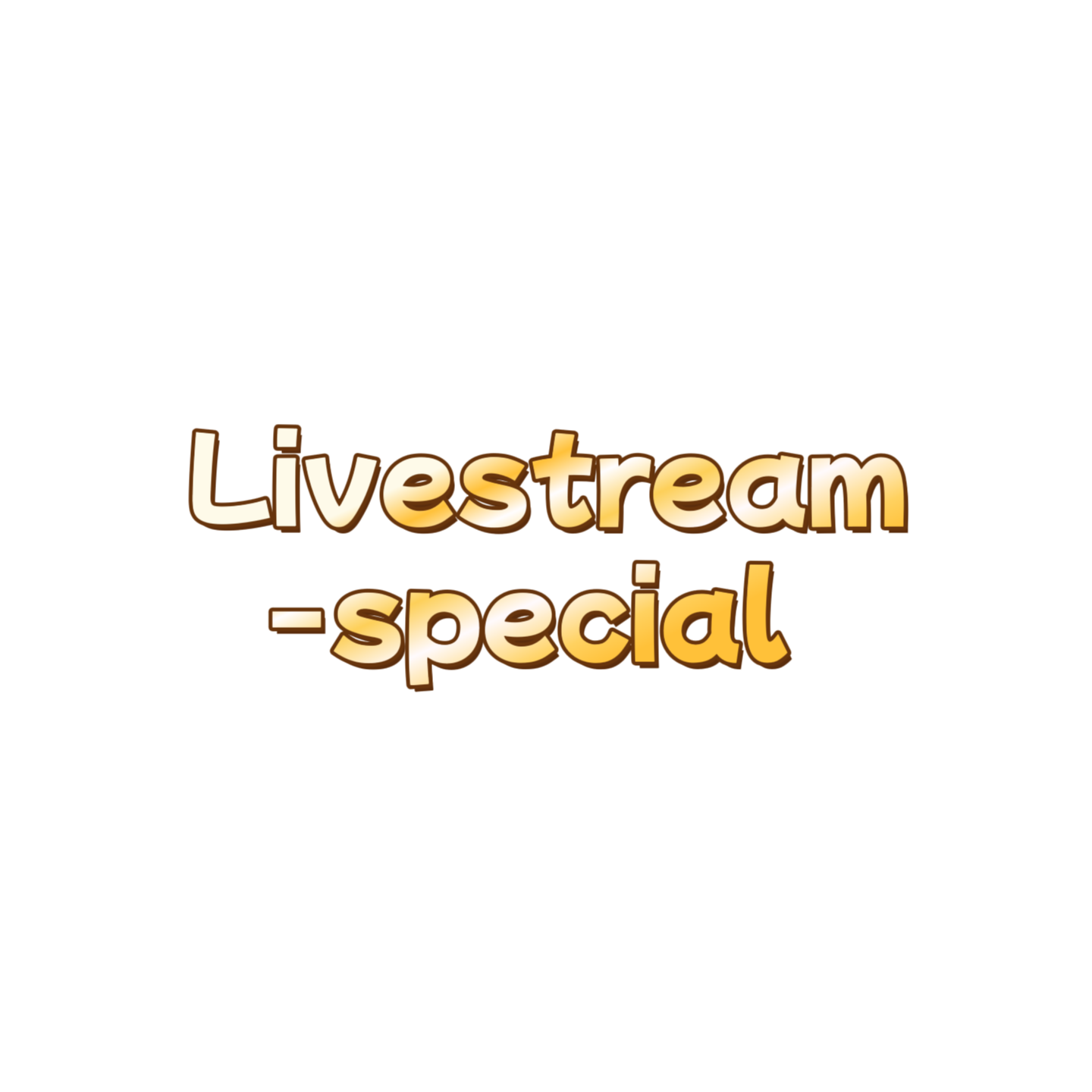 Live-Stream Special
